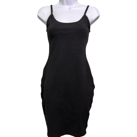 Lululemon Inner Glow Dress LBD Womens 2 Bodycon Clean Girl Activewear Pilates - Picture 1 of 5